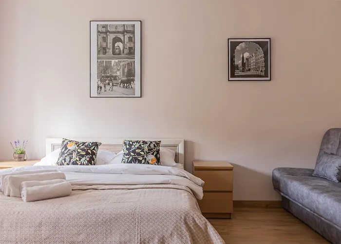 Glow Apartments, Brzezno Smart I Parking Апартаменты Гданьск