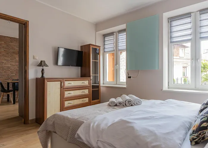 Апартаменты Glow Apartments, Brzezno Smart I Parking Гданьск