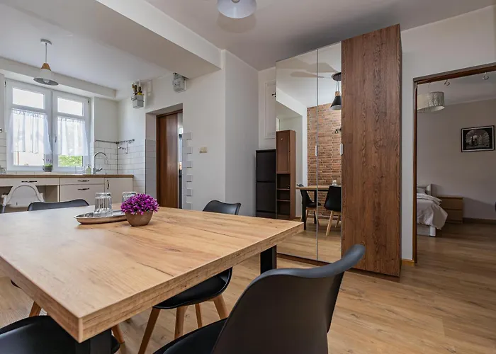 Glow Apartments, Brzezno Smart I Parking Lägenhet *