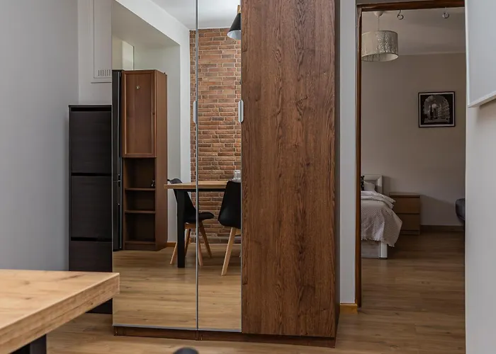 Lägenhet Glow Apartments, Brzezno Smart I Parking